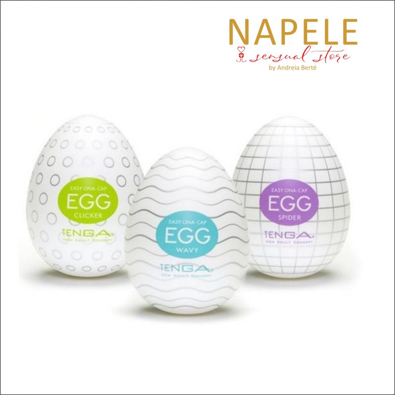 Masturbador Silicone Egg Diferentes Texturas Napele